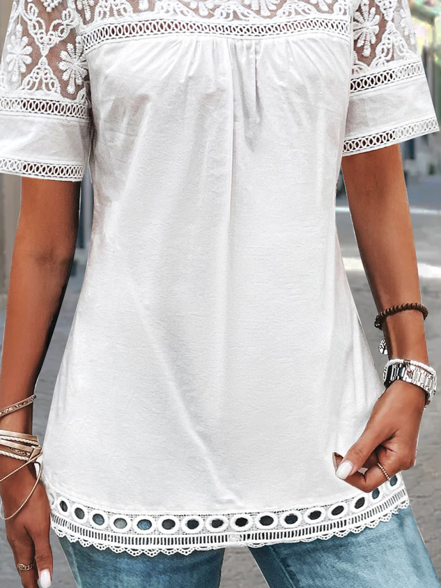Cotton Casual Loose Shirt
