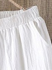 Plus Size Casual Cotton Loose Pants